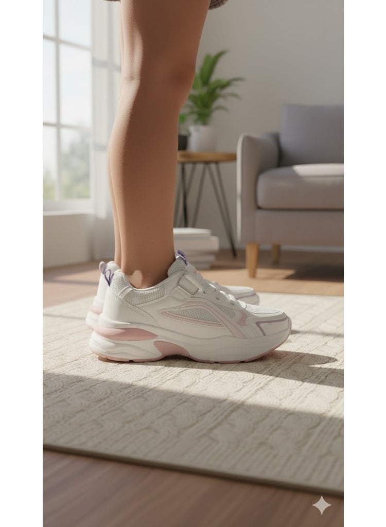 كوتشي حذاء أطفال رياضي مريح وخفيف الوزن – تصميم عملي للمدرسة واللعب اليومي - مقاس 30 - Image 2